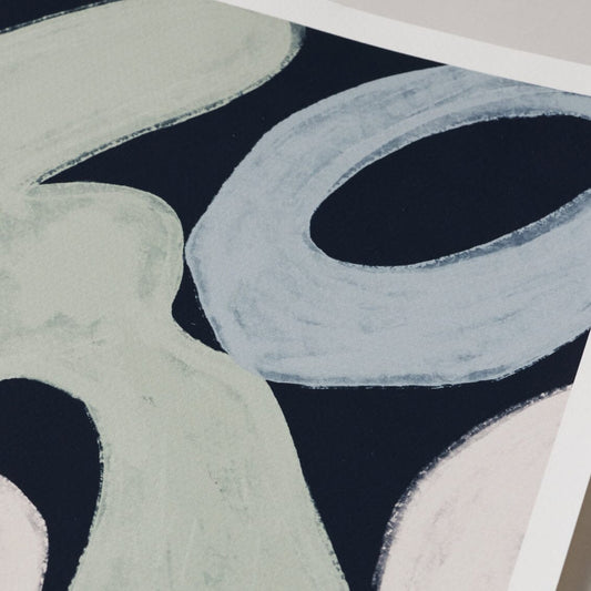 Togetherness print - 11 x 14" wall art by Fable Home, shown in a withoutframe finish. – #withoutframe